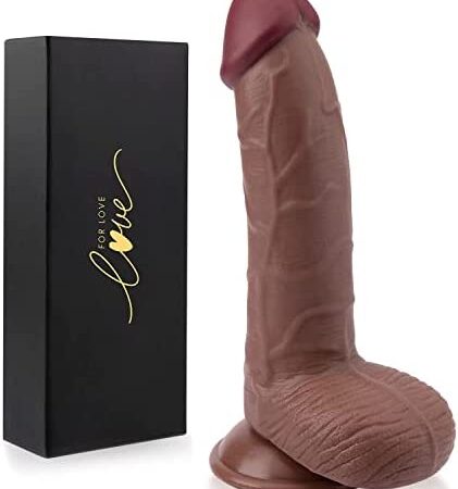 Dildo Sex Toys for Women, 7.5in Realistic Big Dildos for G-Spot Clitoral Stimulator Anal Dildo Sex Toys4couples Men & Women Prostate Pleasure Anal Toys Adult Toys with Suction Cup