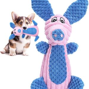 Speedy Panther Pig Soft Dog Toys for Small Medium Dogs Squeaky Dog Toys Plush Puppy Toy