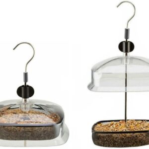 Steexu Bird Feeder Hanging Station - Squirrel Proof Bird Feeder For Small Birds - Bird Feeding Station - Bird Seed Feeder Hanging Bird Feeder For Garden