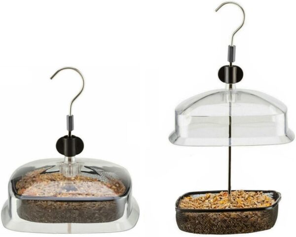 Steexu Bird Feeder Hanging Station - Squirrel Proof Bird Feeder For Small Birds - Bird Feeding Station - Bird Seed Feeder Hanging Bird Feeder For Garden