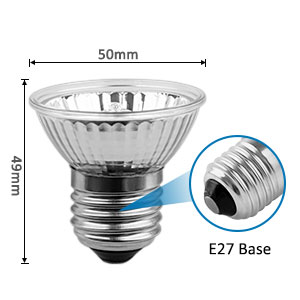 reptile heating bulb