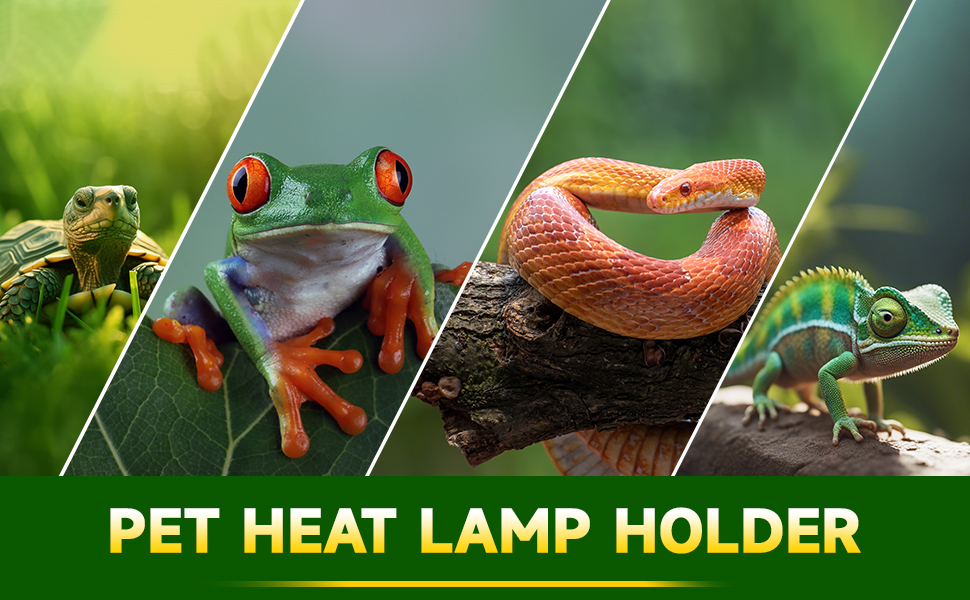 Reptile Ceramic Heat Lamp Holder 200W