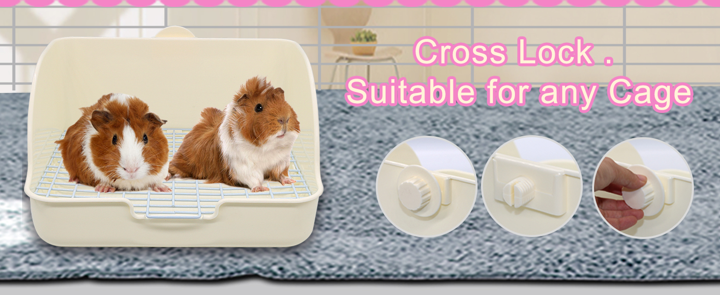 Rabbit Litter Box Toilet - Potty Trainer Corner Litter