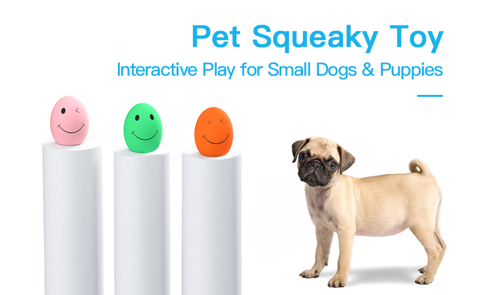 Dog Squeaky Toy 3 pack