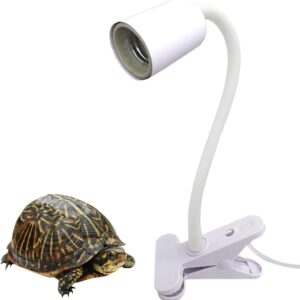 EviKoo Turtle Basking Light | Turtle Light - UVA Reptile Heating Lamp, Turtle Reptile Heating Bulb with Clip and Dimmable for Reptiles Turtle Snake