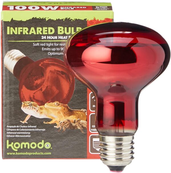 Komodo Infrared Heat Lamp ES, 100 Watt