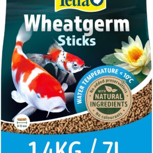 Tetra Wheatgerm Pond Fish Food Sticks 1.4kg - for cold weather feeding