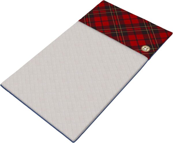 GuineaDad Liner - C&C 2x4 Size, Plaid Red | Guinea Pig Fleece Cage Liners | Guinea Pig Bedding | Burrowing Pocket Sleeve | Extra Absorbent Bamboo | Waterproof Bottom