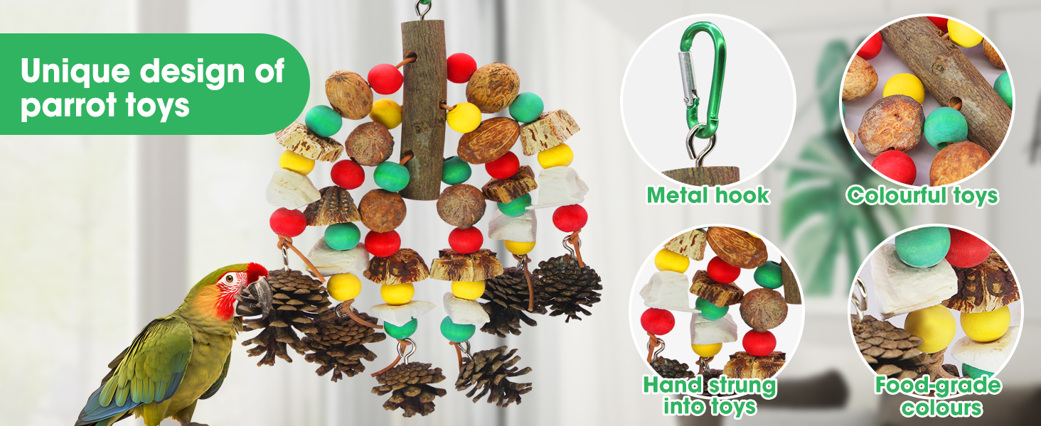 parrot toys