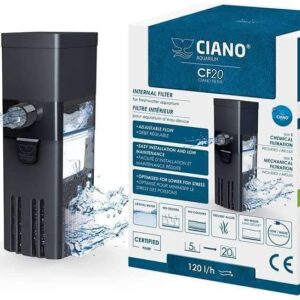 Ciano CF20 Filter for Aquariums, 5-20 L, High Performance, Easy Install, Reduced Maintenance