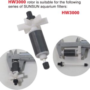 Marine Color Aquarium Canister Filter HW3000 HW-3000 Rotor for SUNSUN HW3000 Canister Filter, Manufacturer Directly Original Spare Part