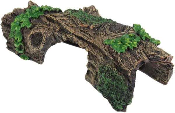 Reptile Hide Tree Trunk Trunk Decorations Fish Tank Driftwood Aquarium Hideout Cave Aquarium Fish Tank Resin Wood Decorations Ornament