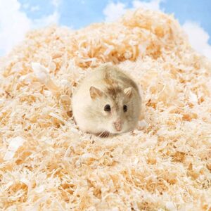 Sukh 29 OZ Aspen Hamster Bedding - Aspen Shavings Pet Supplies Bedding and Litter for Guinea Pig Rabbit Snake Enclosure Horse Bunny Hedgehog Chicken Coop Reptile Chinchilla Small Animal